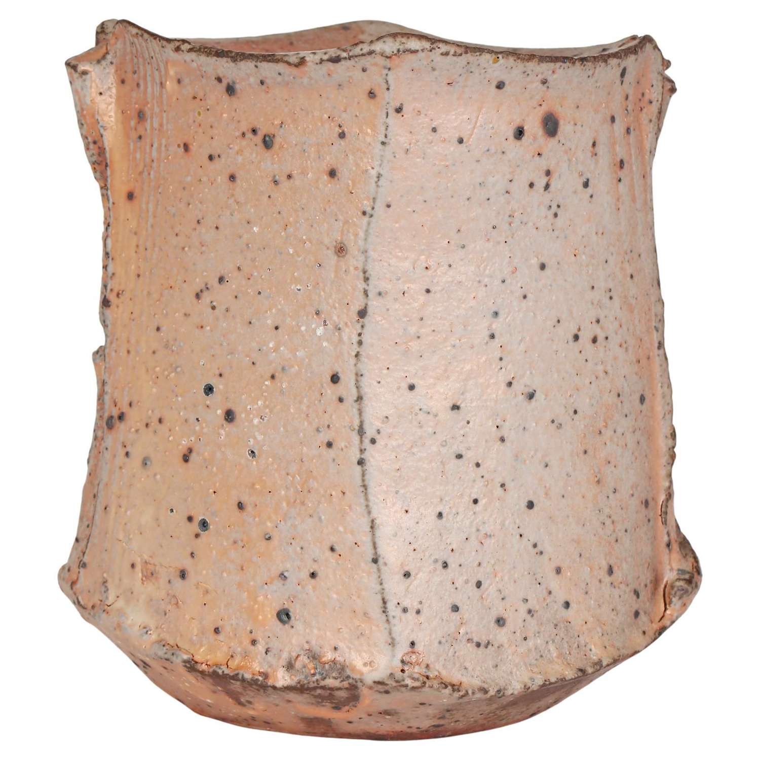 Katerina Evangelidou Greek Stoneware Hand Built Studio Pottery Vase