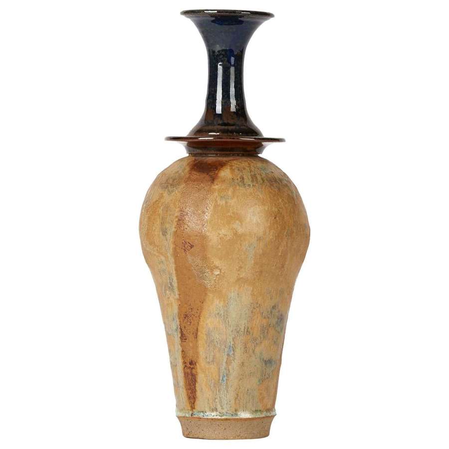 Christopher Anderson Textured Studio Pottery Vase