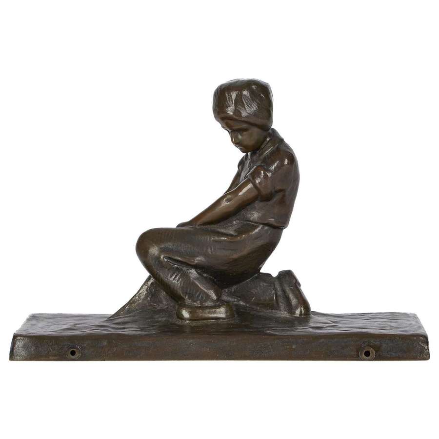 Peter Tereszczuk Viennese Figural Bronze Sculpture, circa 1910