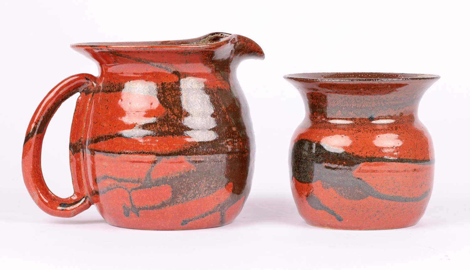 Elizabeth Anderson Harbour Pottery Studio Pottery Jug and Vase