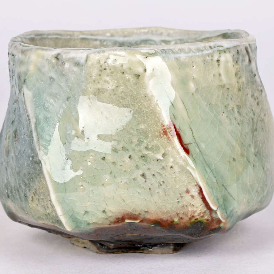 Eddie Curtis Celadon Glazed Large Studio Pottery Bowl