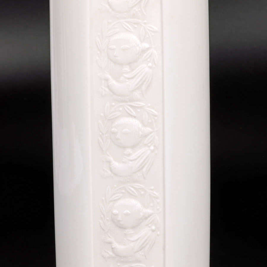 Bjorn Wiinblad for Rosenthal Studio-Linie White Porcelain Vase