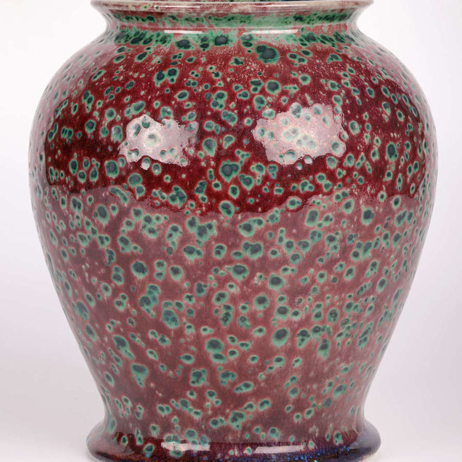 Anita Harris Cobridge High Fired Ruskin Glazed Art Pottery Vase